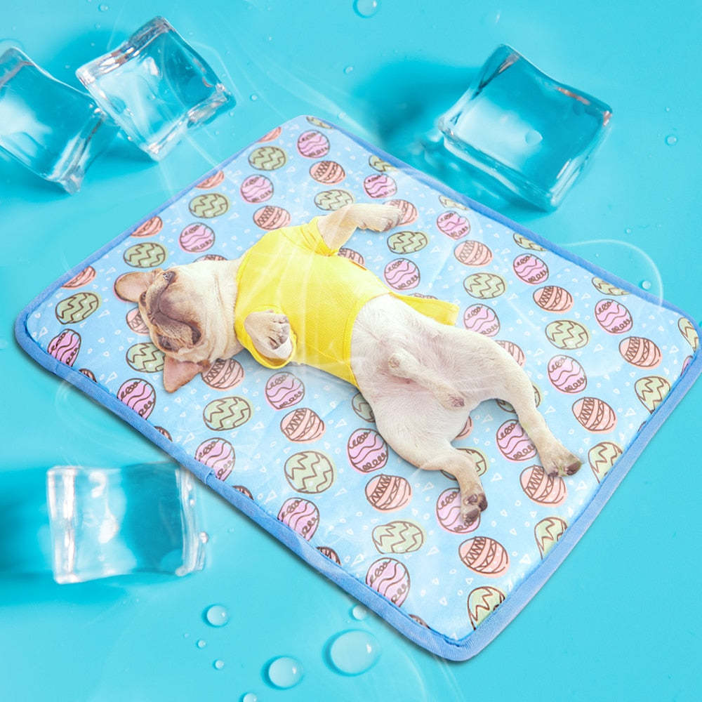 Summer Cooling Dog Bed Mats - Dog Bed Supplies
