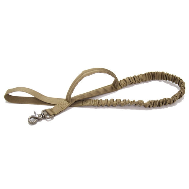 Tactical Bungee Dog Leash Elastic Leads Rope