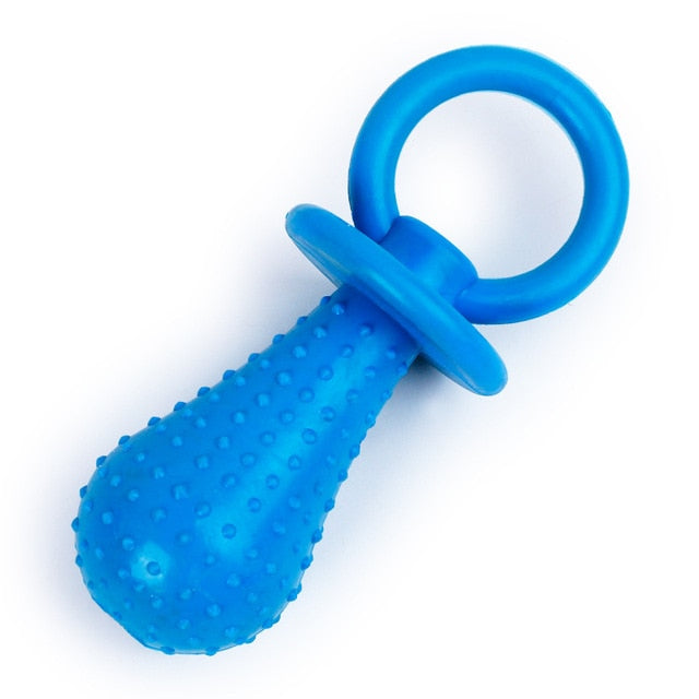 Pet Rubber Pacifier Toy Soother