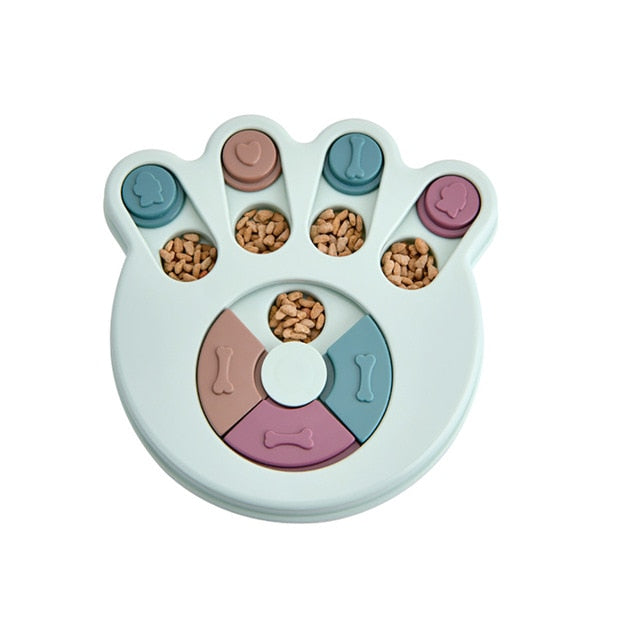 Pet Training Puzzle Dog Toy Game Disc
