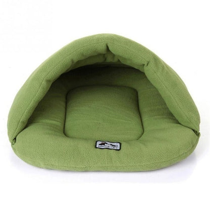 Soft Fleece Sleeping Bag Puppy Cave Bed