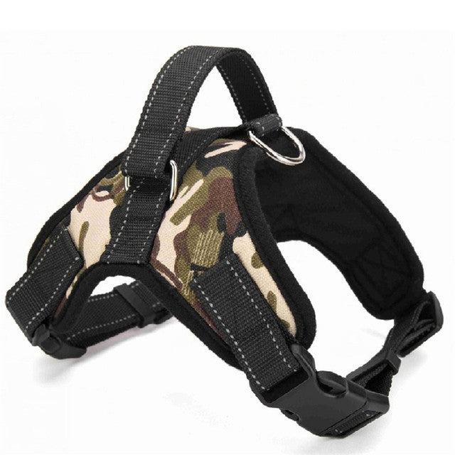 Nylon Heavy Duty Dog Harness Collar Adjustable