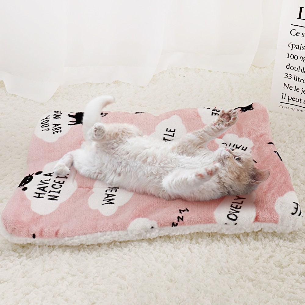 Soft Fleece Puppy Blanket Mattress