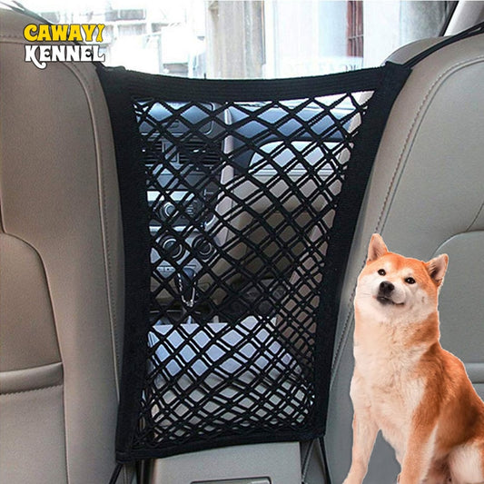 Dog Car Carrier Rear Seat Pet Fence
