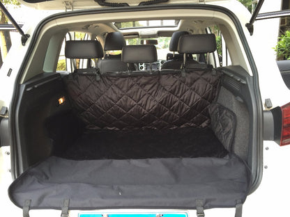 Car Boot Pet Seat Covers Short Plush