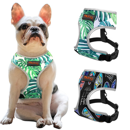 Breathable Harness Printed Dogs Harness