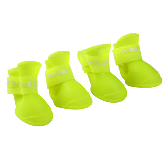 Dog Rain Shoes for Dogs Booties Rubber