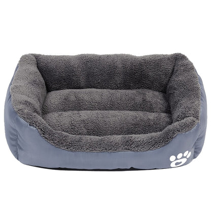 Pet Sofa Dog Bed Soft Fleece Warm Beds House - Dog Bed Supplies