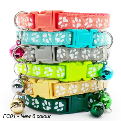 Dog Collar With Bell Adjustable Collar