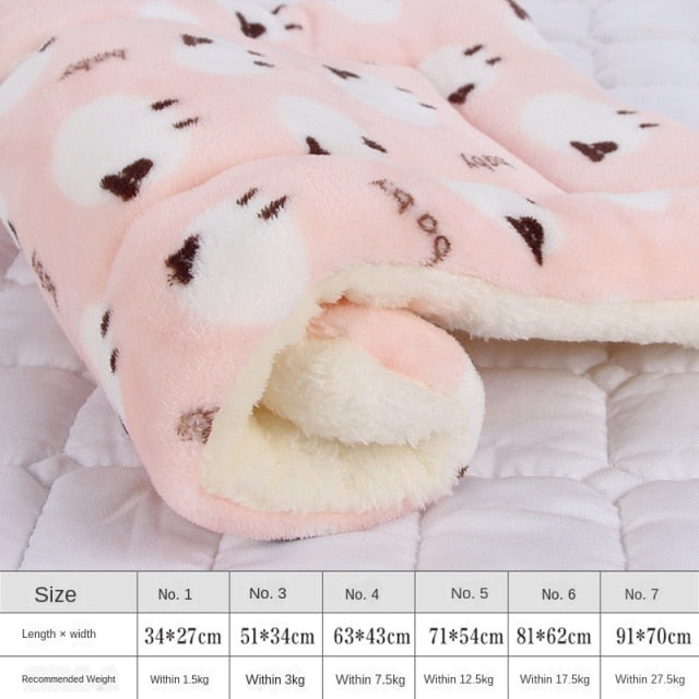 Pet Mats Thicken Soft Cat Bed for Dog Mat - Dog Bed Supplies