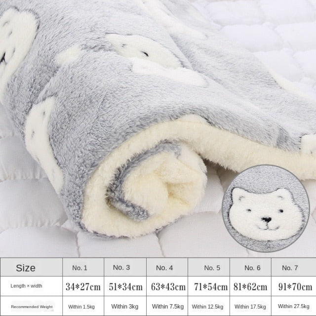 Pet Mats Thicken Soft Cat Bed for Dog Mat - Dog Bed Supplies