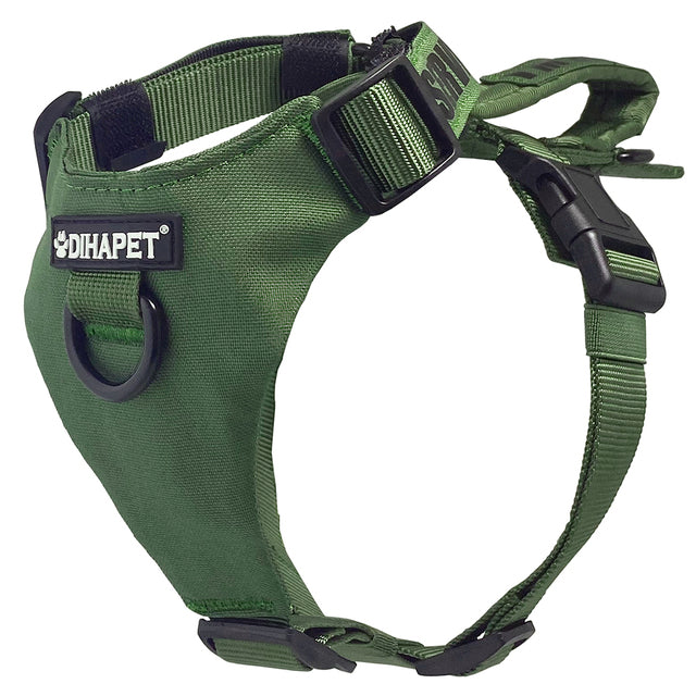 Dog Walking Harness with 2 Metal Rings and Handle