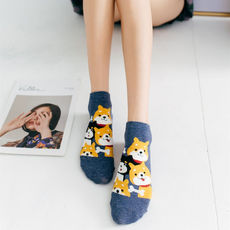 Lovely Cartoon Socks Fashion Cute Cartoon Socks At An Affordable Price