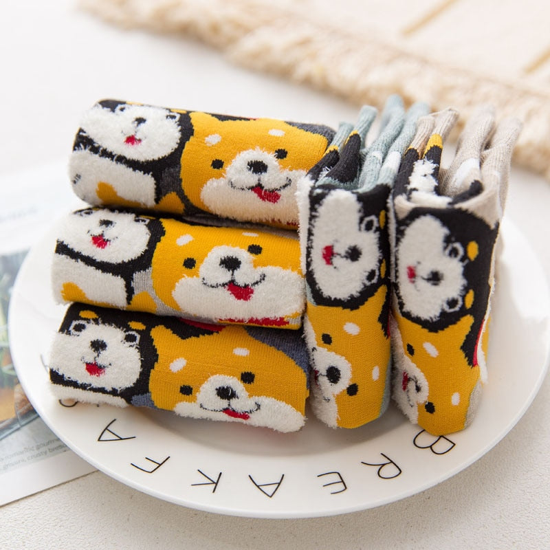 Lovely Cartoon Socks Fashion Cute Cartoon Socks At An Affordable Price