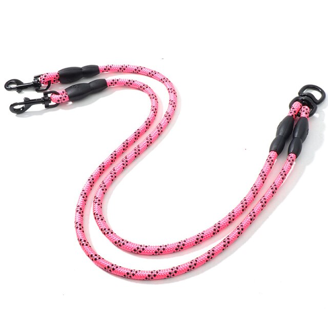 Dog Leash Coupler Reflective Leash Lead