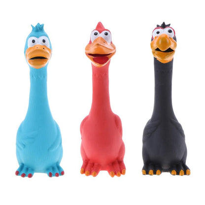 Dog Toys Screaming Chicken Squeeze Sound Toy