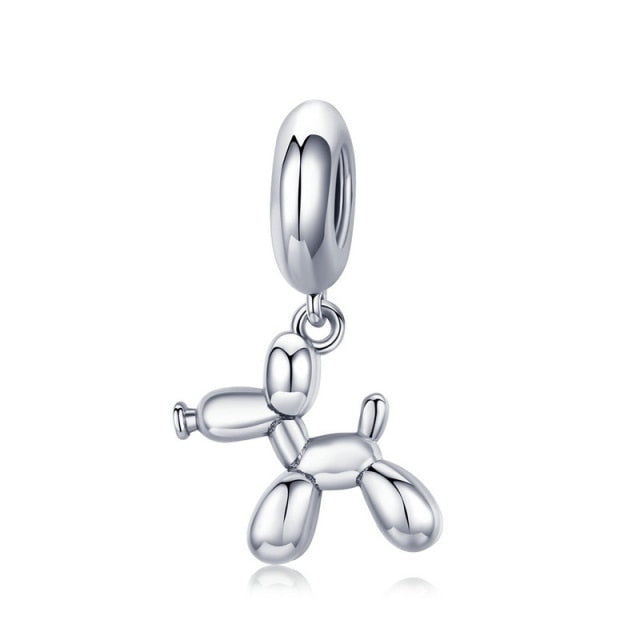 Balloon Dog Dangles Charms Fit