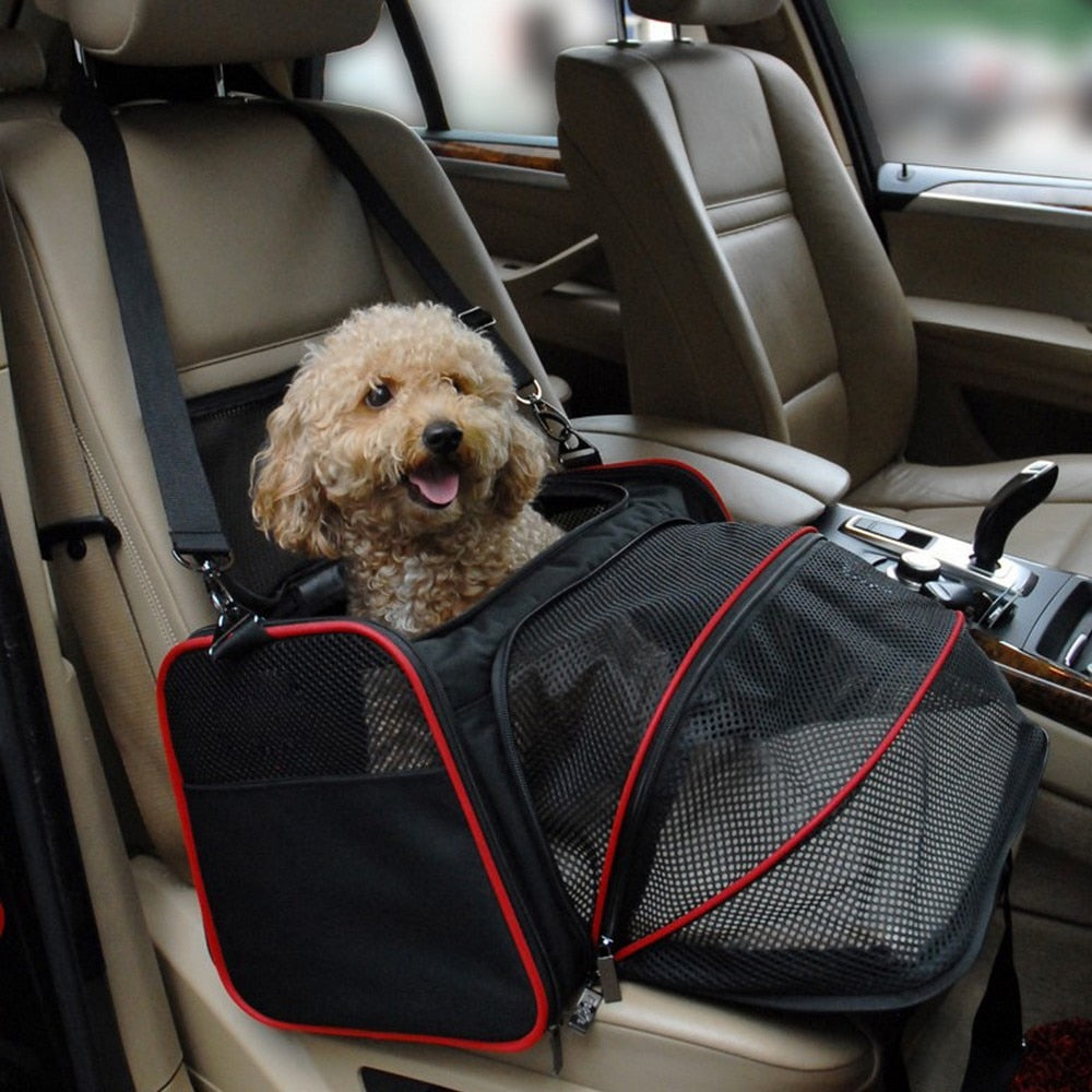 Expandable Pet Carrier Tote Soft Crate