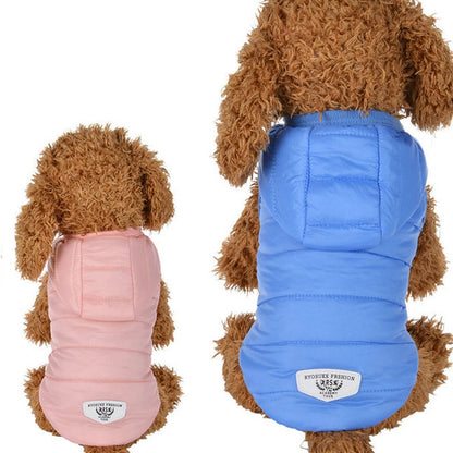 Winter Down Jacket Dog Coat Outfit