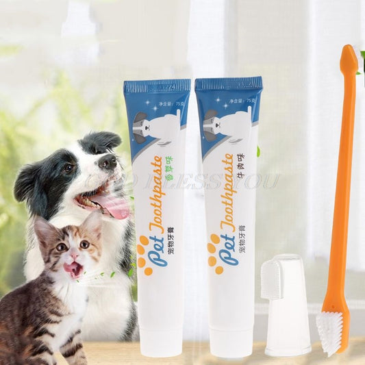 Teeth Hygiene Oral Care Kit For Dog Pet Grooming