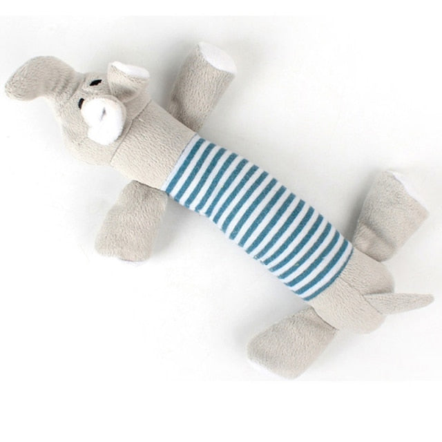 Stuffed Dog Squeaker Squeaky Plush Toy