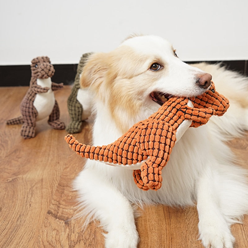 Bite-resistant Pet Dog Chew Dinosaur Toys