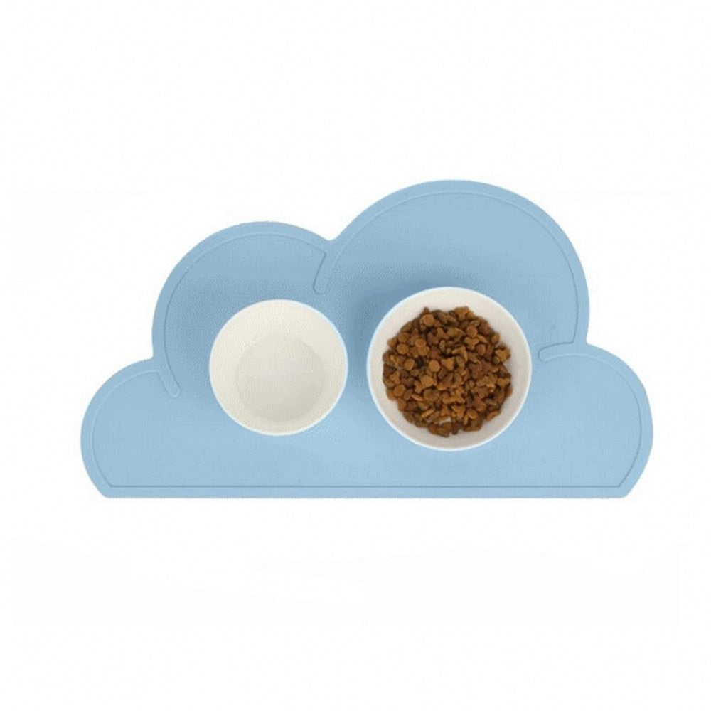 Cloud Shape Feeding Mat Pad