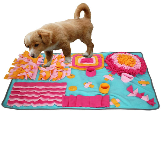 Pet Sniffing Training Blanket Fleece Pads