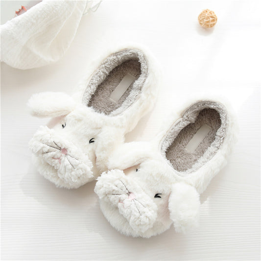 Cartoon Lucky Dog Home Slippers For Bedroom