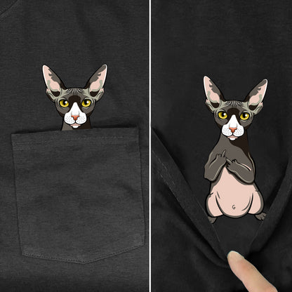 T Shirt Fashion Brand summer pocket dog