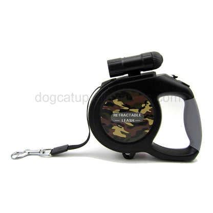 Dog Retractable Leash with Light Automatic