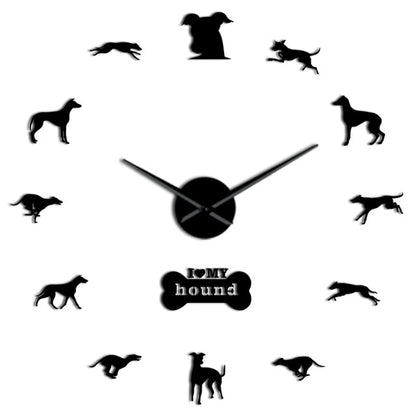 Home Decor Dog Breed Exclusive Wall Clock