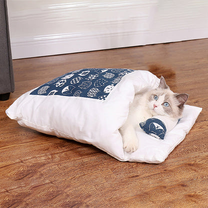 Removable Dog Bed Sleeping Bag Sofa Mat