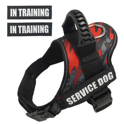 Dog Harness, Service Dog Vest No-Pull Reflective