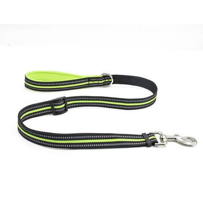 Nylon Breathable Reflective Dog Harness and Leash Set