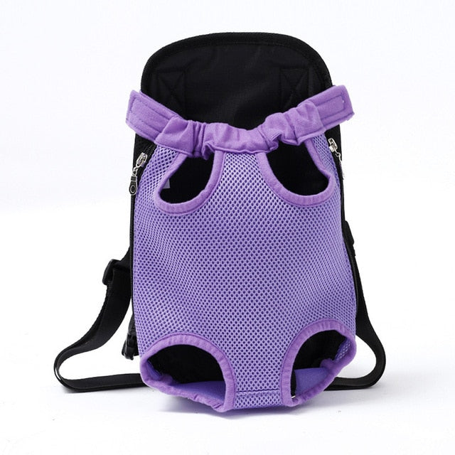 Mesh Dog Carriers Bag Outdoor Travel Backpack - Dog Bed Supplies