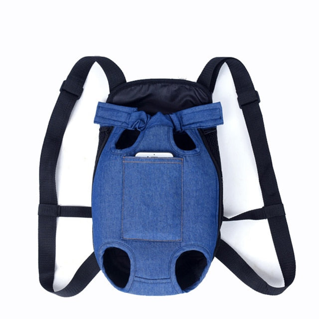 Mesh Dog Carriers Bag Outdoor Travel Backpack - Dog Bed Supplies