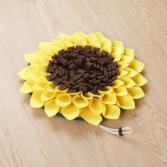 Dog Snuffle Mat Sunflower Carpet