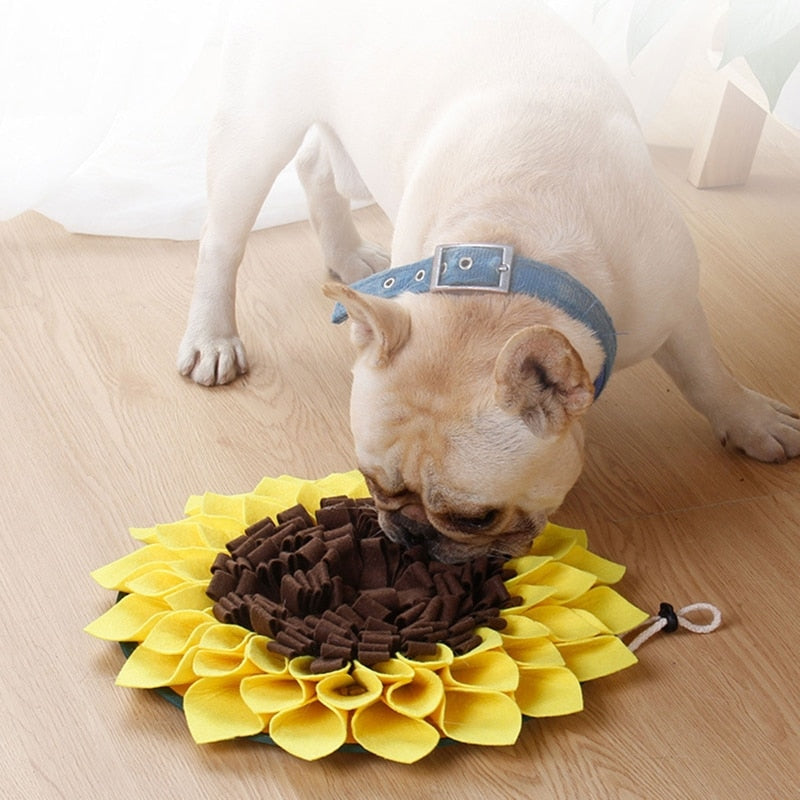 Dog Snuffle Mat Sunflower Carpet