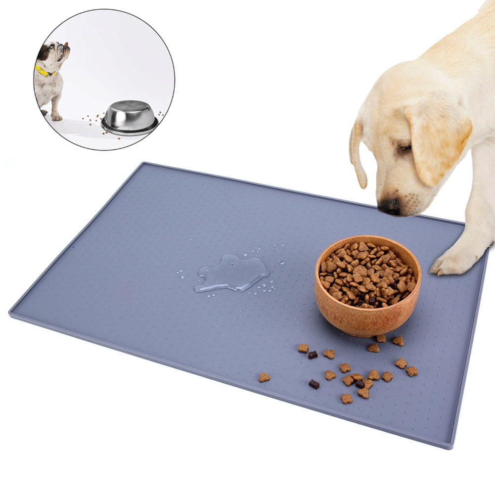Mat for Dog Cat Silicone Waterproof