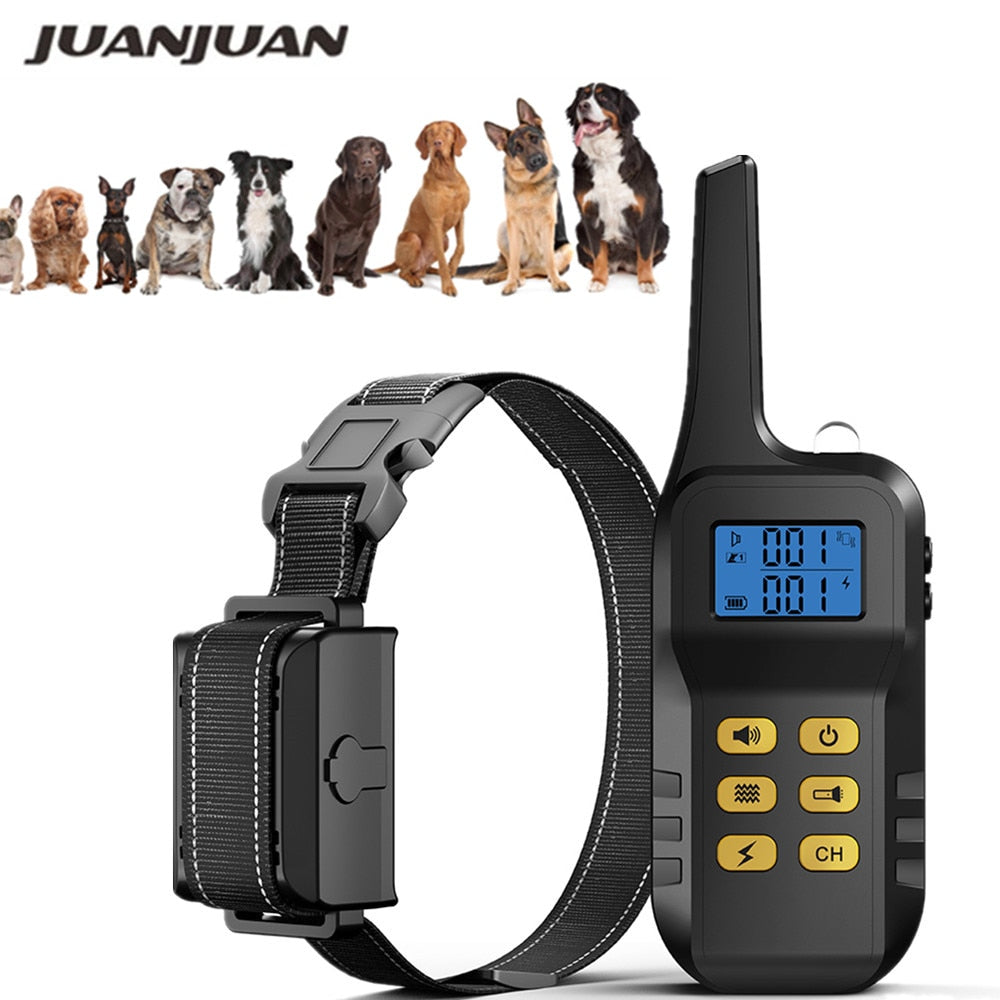 Electric LCD Dog Training Collar Remote Control