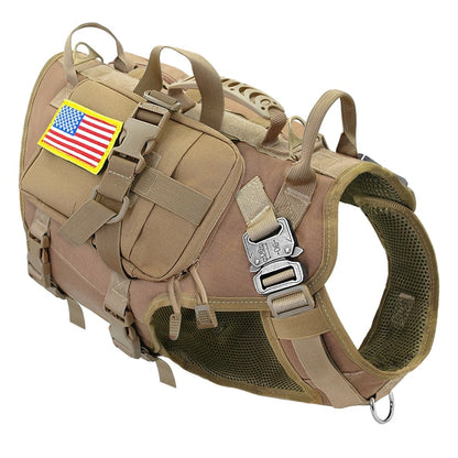Tactical Dog Harness Military  Pet Harness Vest