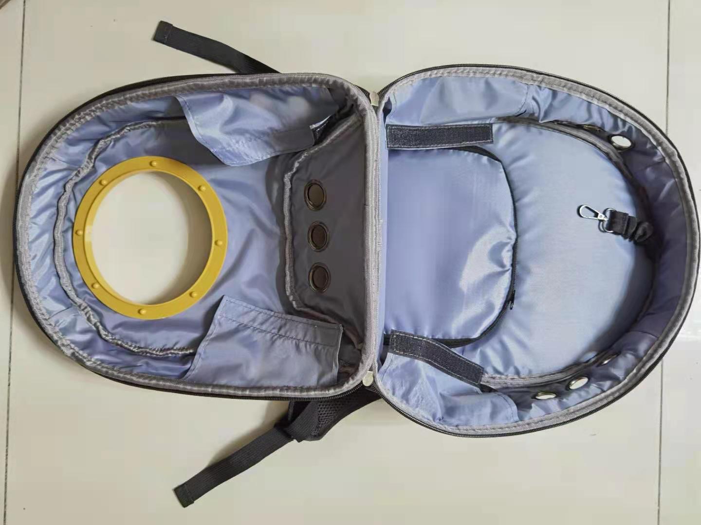 Dog Carrier Backpack Space Capsule Bubble Design