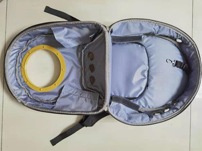 Dog Carrier Backpack Space Capsule Bubble Design