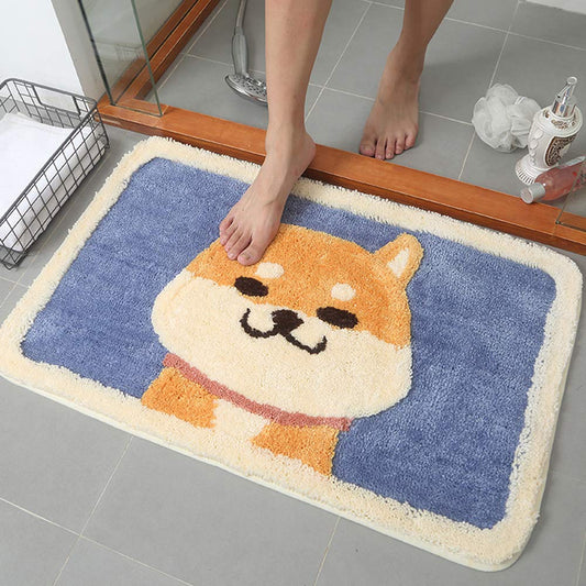 Door Mat Bath Rug Shower Home Dog Carpet