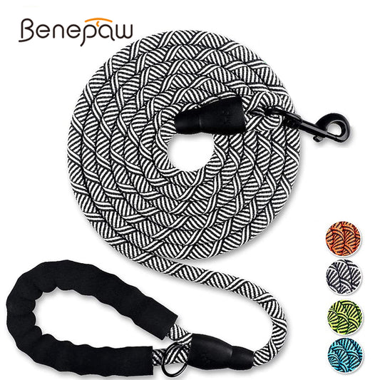Heavy Duty Dog Leash Rope Comfortable Padded