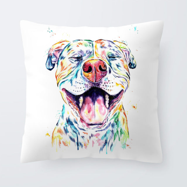 Cool Colorful Pillowcase Bernese Dog German