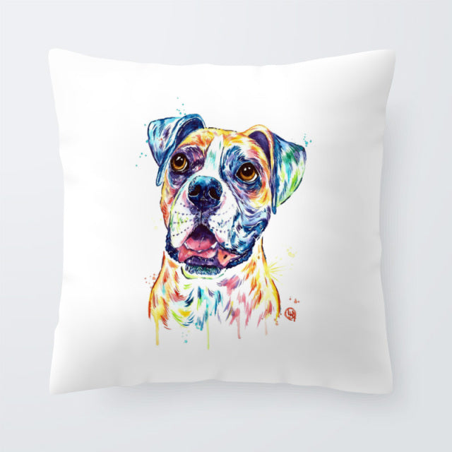Cool Colorful Pillowcase Bernese Dog German