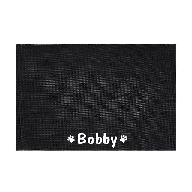 Personalized Pet Bowl Mat Waterproof Placemat - Dog Bed Supplies
