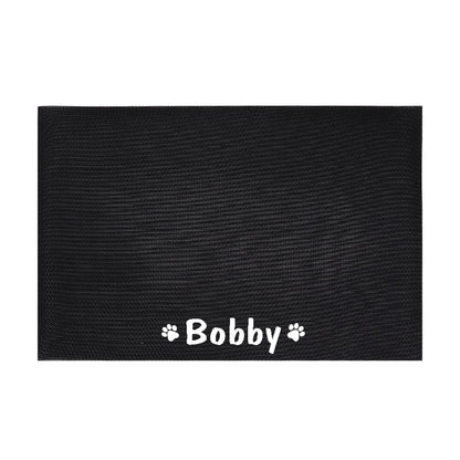 Personalized Pet Bowl Mat Waterproof Placemat - Dog Bed Supplies